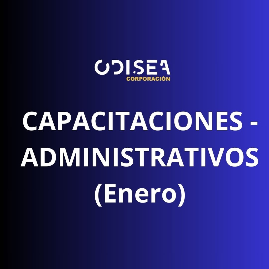 Capacitaciones de Enero - Administrativos